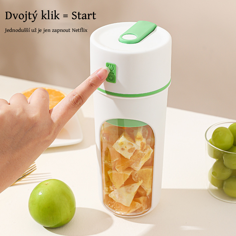 Smoothly: Přenosný odšťavňovač